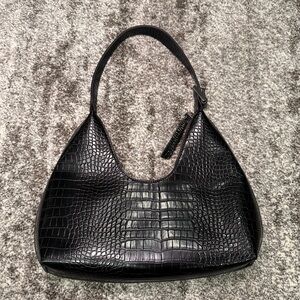 MINI CROCODILE PATTERN SHOULDER BAG